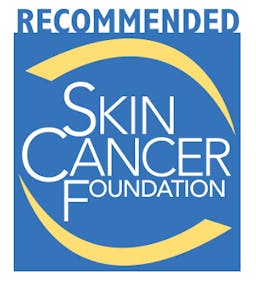 Skin cancer foundation recomends logo